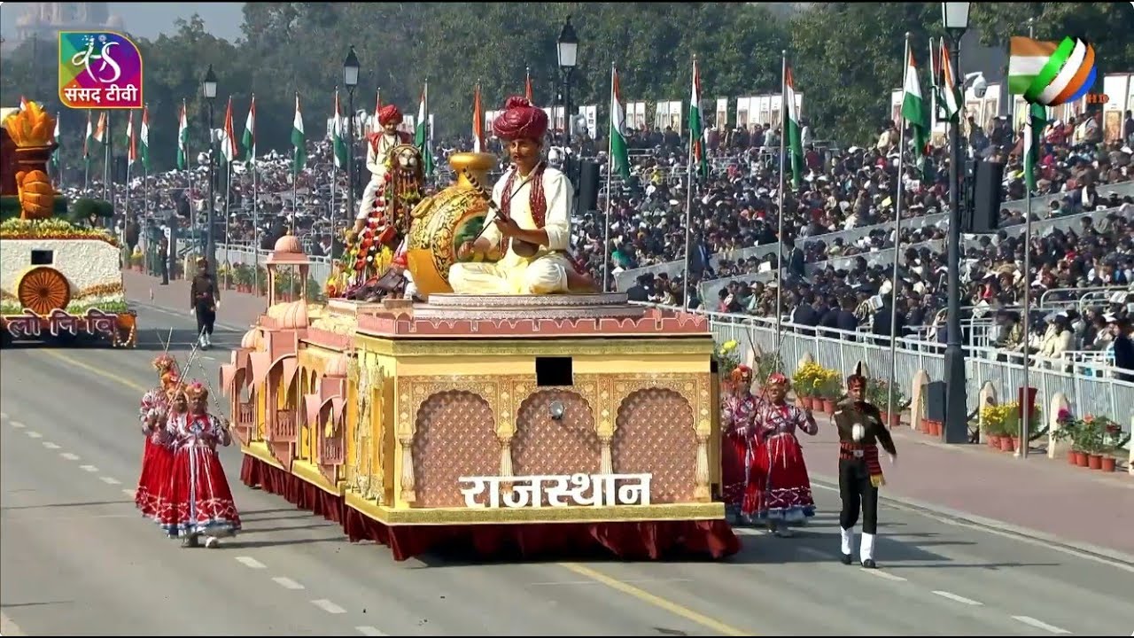 Rajasthan Tableau | Republic Day Parade 2026 | 26 January, 2026