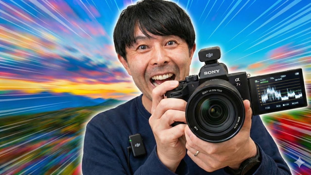 SONY α7V運用報告。DJI Mic 3との相性と、昨日の「BMW/ベンツ等 車格定義」の訂正について
