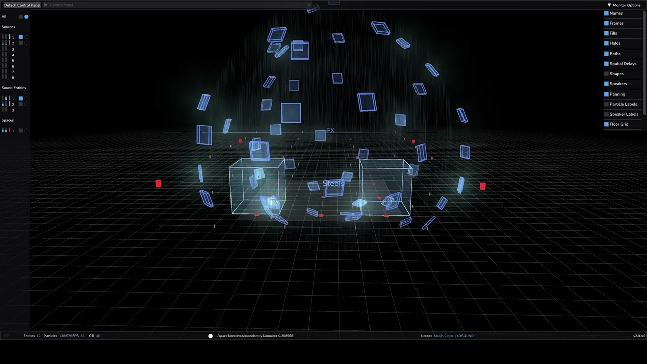 4DSOUND Particle System | Particle Granulator