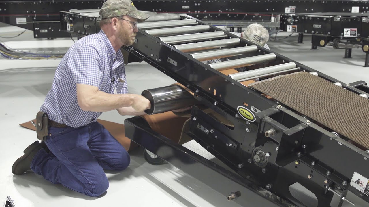 Ask Hytrol: How to Replace the Take-up Pulley on a Center Drive