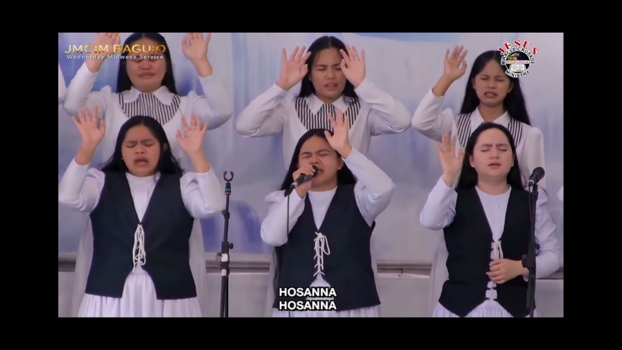 JMCIM BAGUIO COMBINED YOUTH AND SINGLES CHOIR : Hosanna