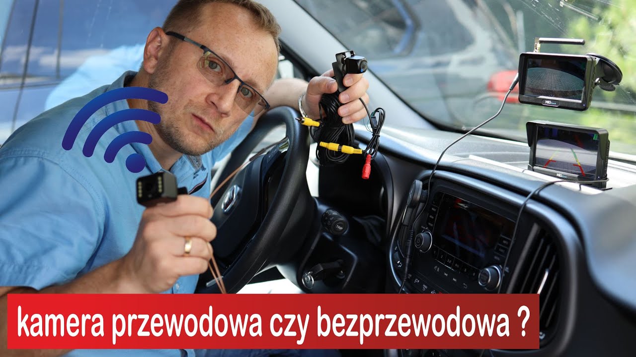 Test zestawów kamer cofania MBG line