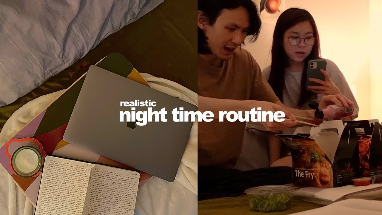 🕯️ my realistic night time routine! (ft my bf) 🕯️