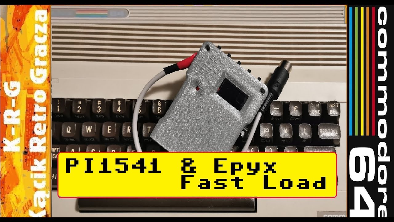 PI1541 & EPYX FAST LOAD |  Prezentacja i Test  | Commodore 64