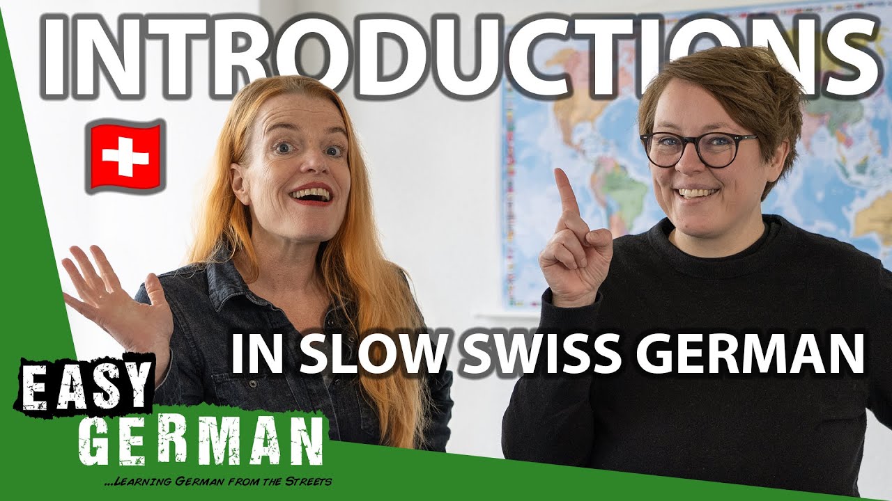 German vs. Swiss German: Introduce Yourself | Super Easy German 248