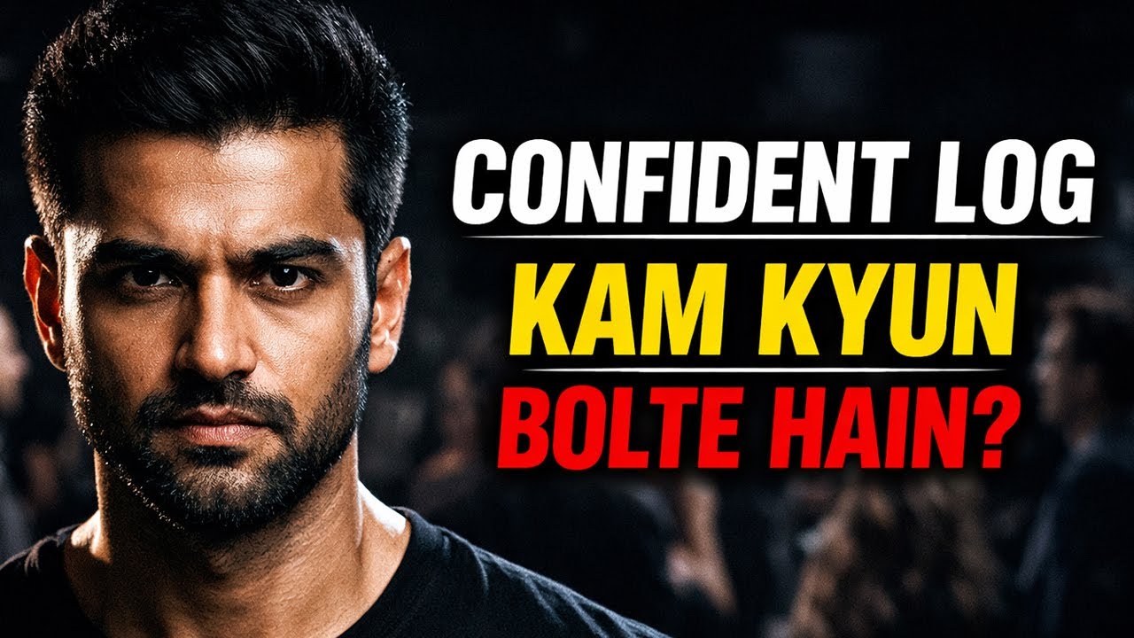 Confident Log Kam Kyun Bolte Hain? (Psychology Revealed) | Why confident people talk less