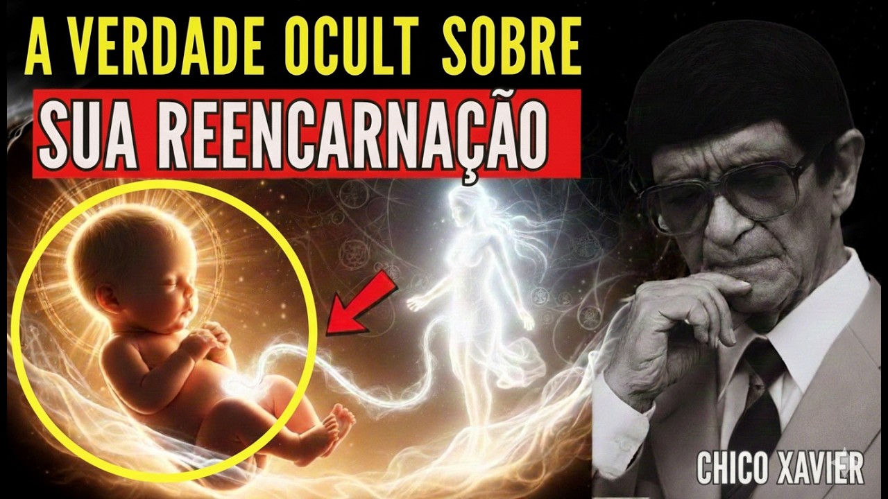 Os 7 Segredos Que Sua Alma Escondeu Antes de Nascer — Revelação de Chico Xavier