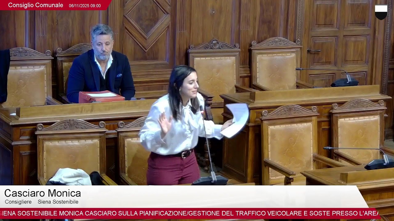 Consiglio comunale Siena