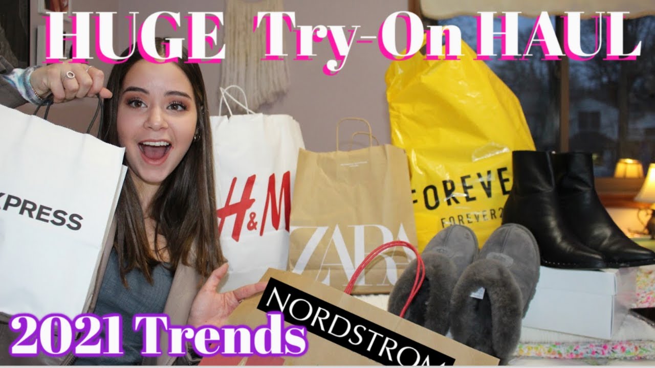 HUGE Trendy Try-On Clothing Haul! 2021 Affordable Fashion!