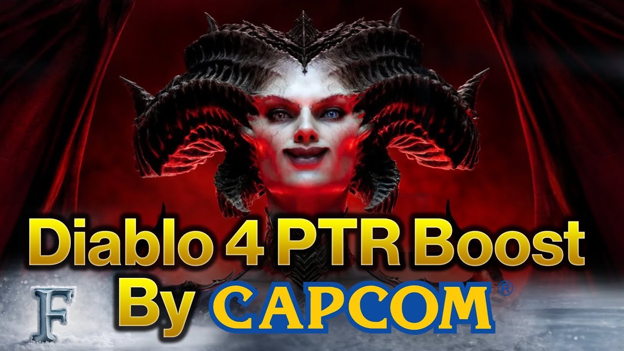 Diablo 4 PTR Boost by CAPCOM