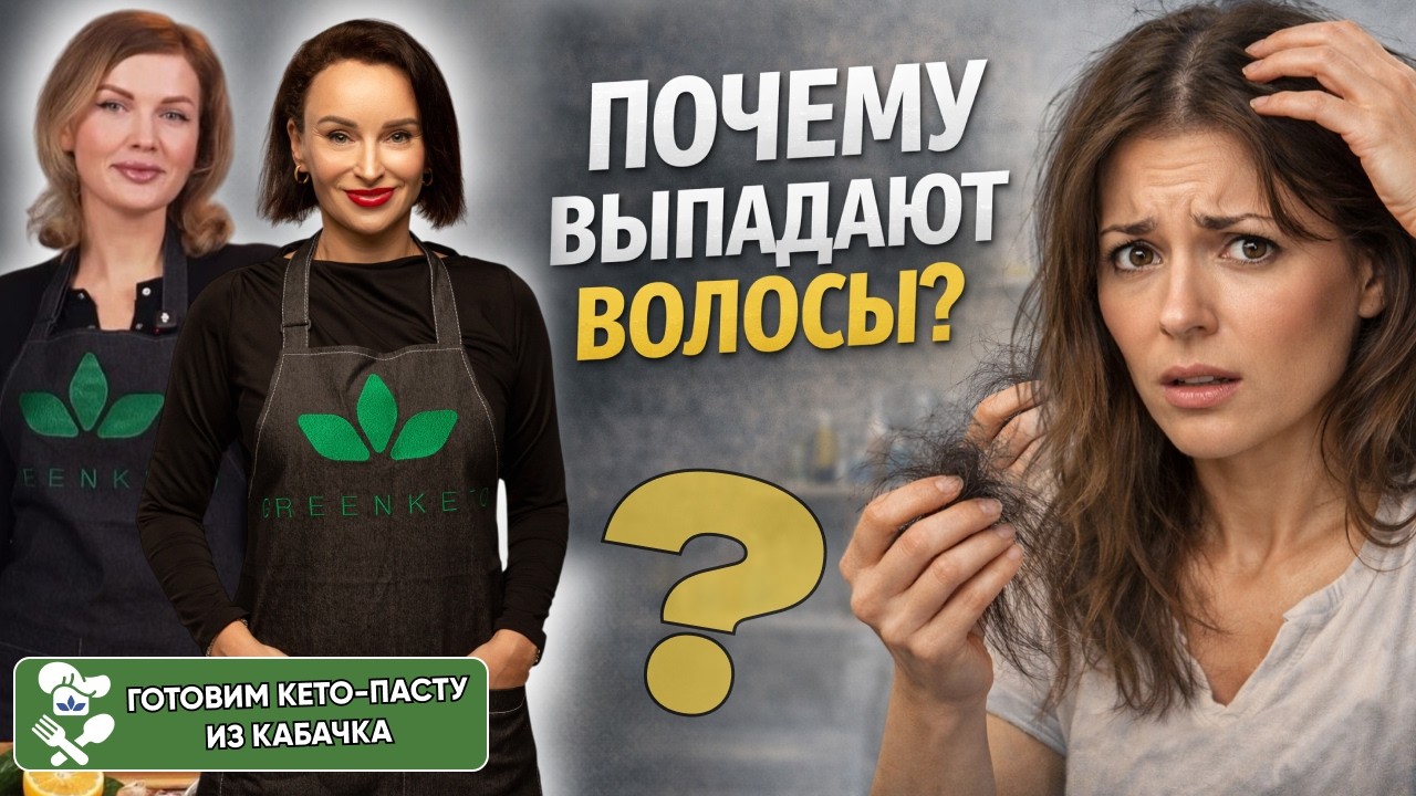 Кето-рецепты. Готовим вместе: кето паста из кабачка. Врач-трихолог о выпадении волос