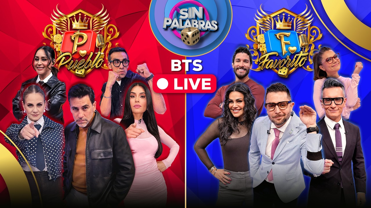 EN VIVO 🔴 | SIN PALABRAS 🎲 Detrás de Cámaras 🎥| 20 de marzo 2026 | Venga la Alegría