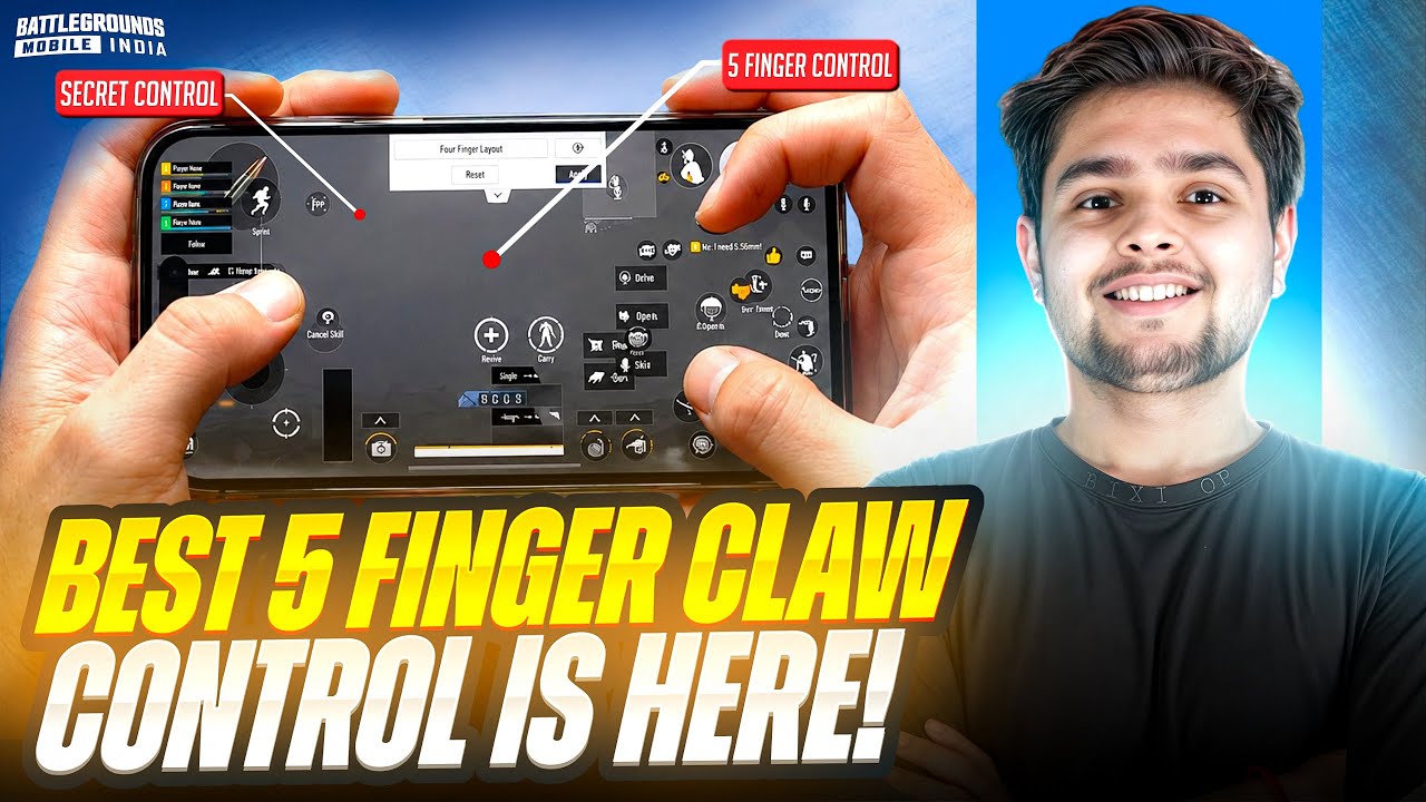 Ultimate 5 Finger Claw Layout Is Finally Here🔥| Gyro & Nongyro Fastest 5 Finger Layout!