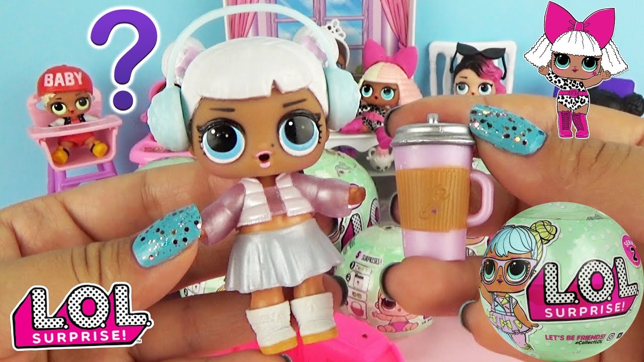 Куклы ЛОЛ / L.O.L. Surprise Series 2 SNOW ANGEL Ball Toys Baby Doll and Color Changing