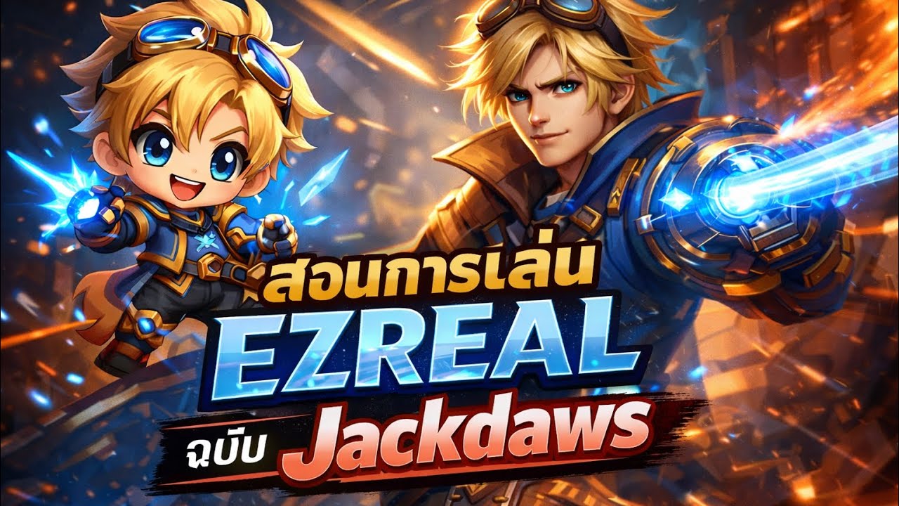 [ เกาะเบาะสอน Ep.3 Ezreal ] สอนการเล่น Ezreal พื้นฐานเบื้องต้น ADC ที่ไม่เคยตกเมต้า | WILDRIFT