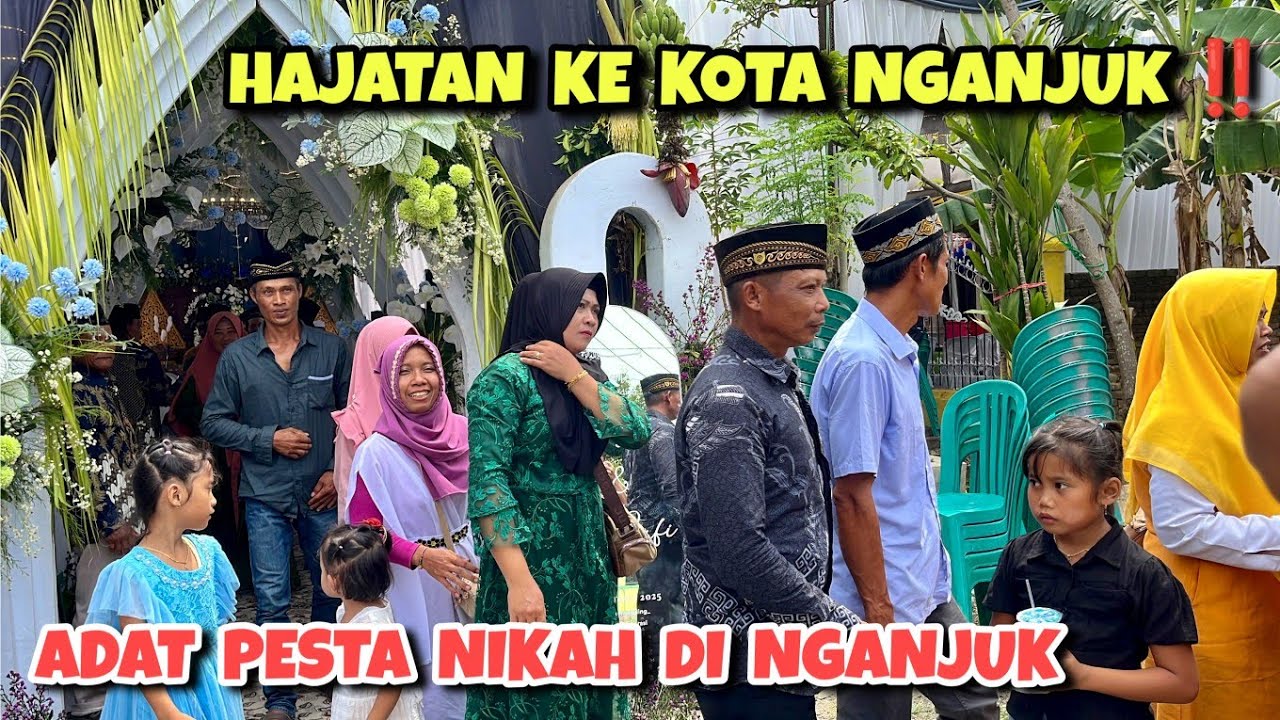 Hajatan ke Nganjuk bersama keluarga ‼️ Inilah suasana pesta di kampung