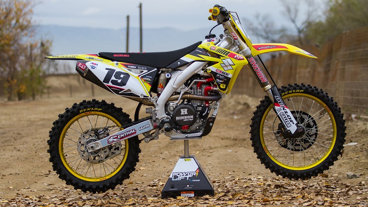 Racer X Films: 2017 RM-Z450 Garage Build