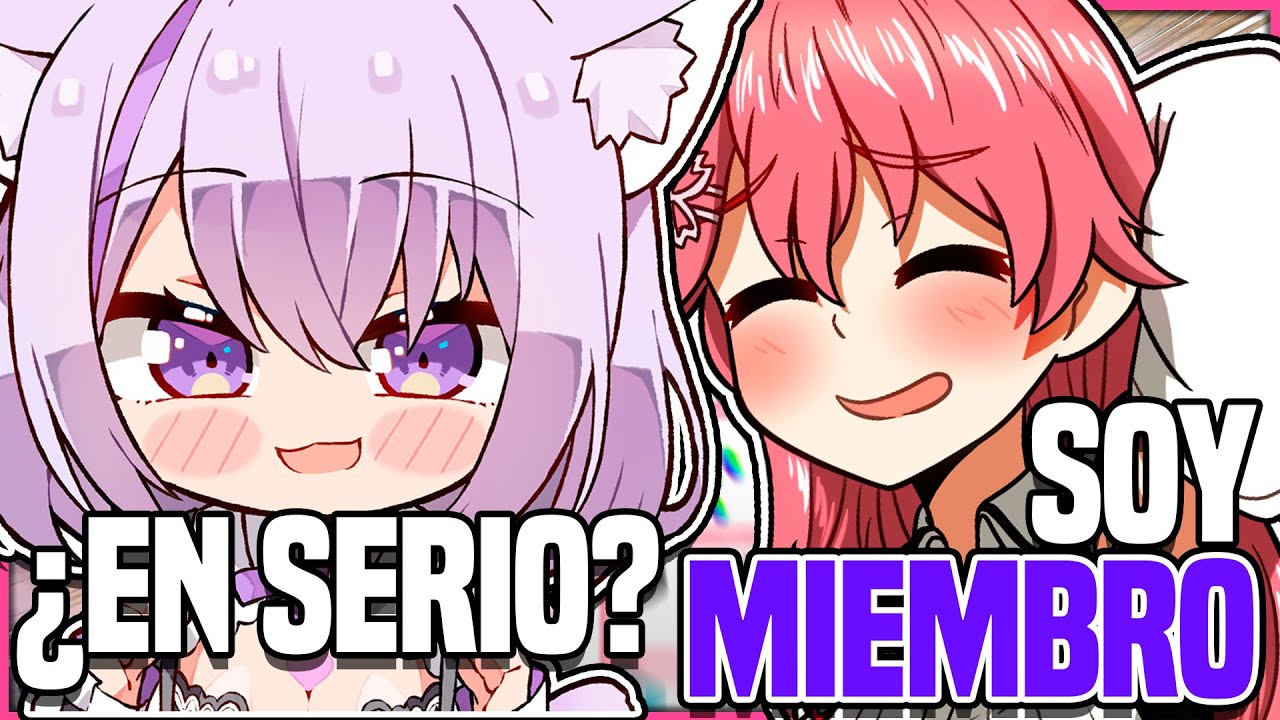Miko le cuenta a Okayu que paga su membresia -Hololive