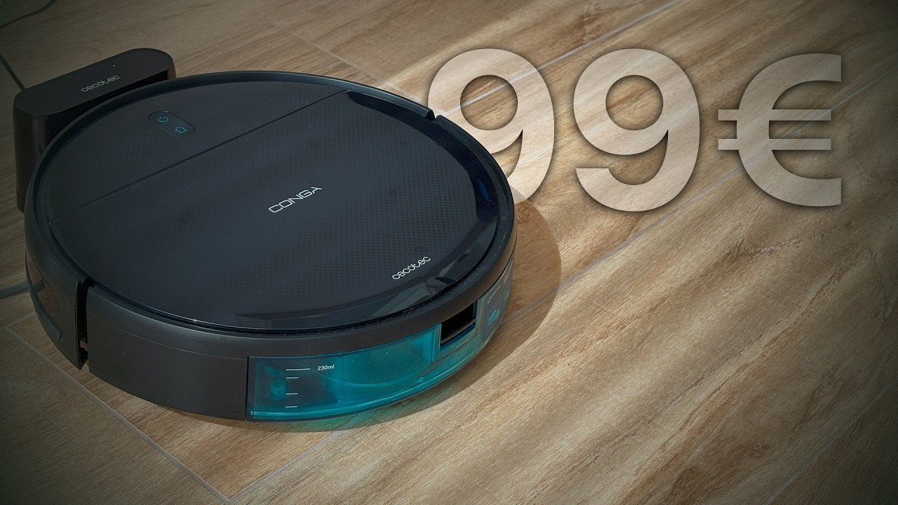 Cecotec Conga 999 ▷ El robot aspirador más barato… ¿vale la pena?