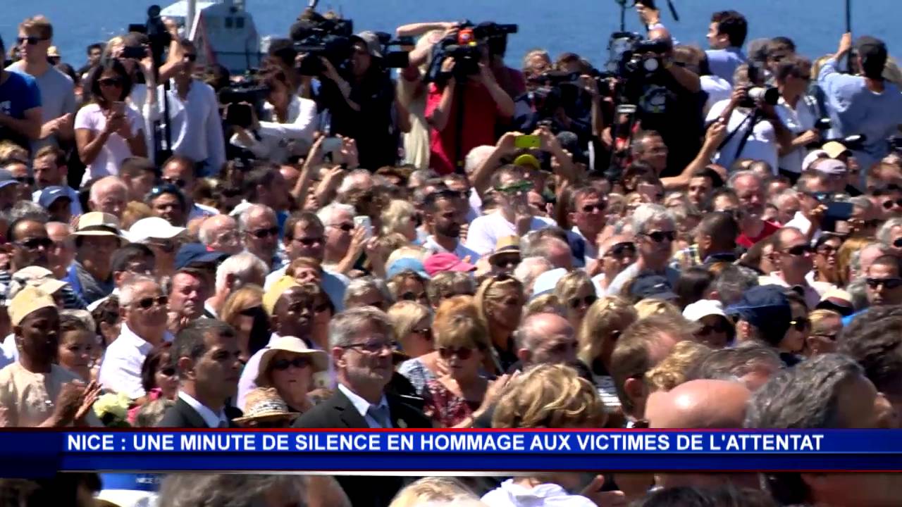 Nice rend un émouvant hommage aux victimes de l’attentat