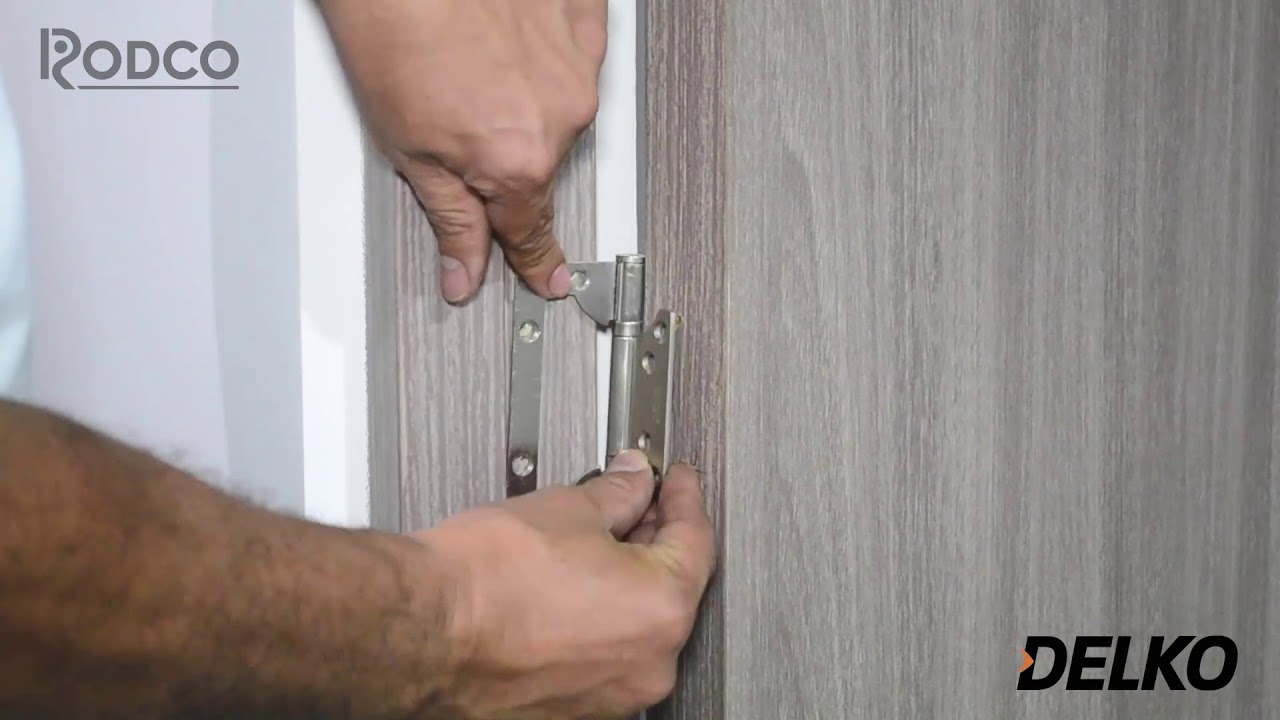 Tutorial - C&oacute;mo instalar unas bisagras Mariposa DELKO 🔒🙌