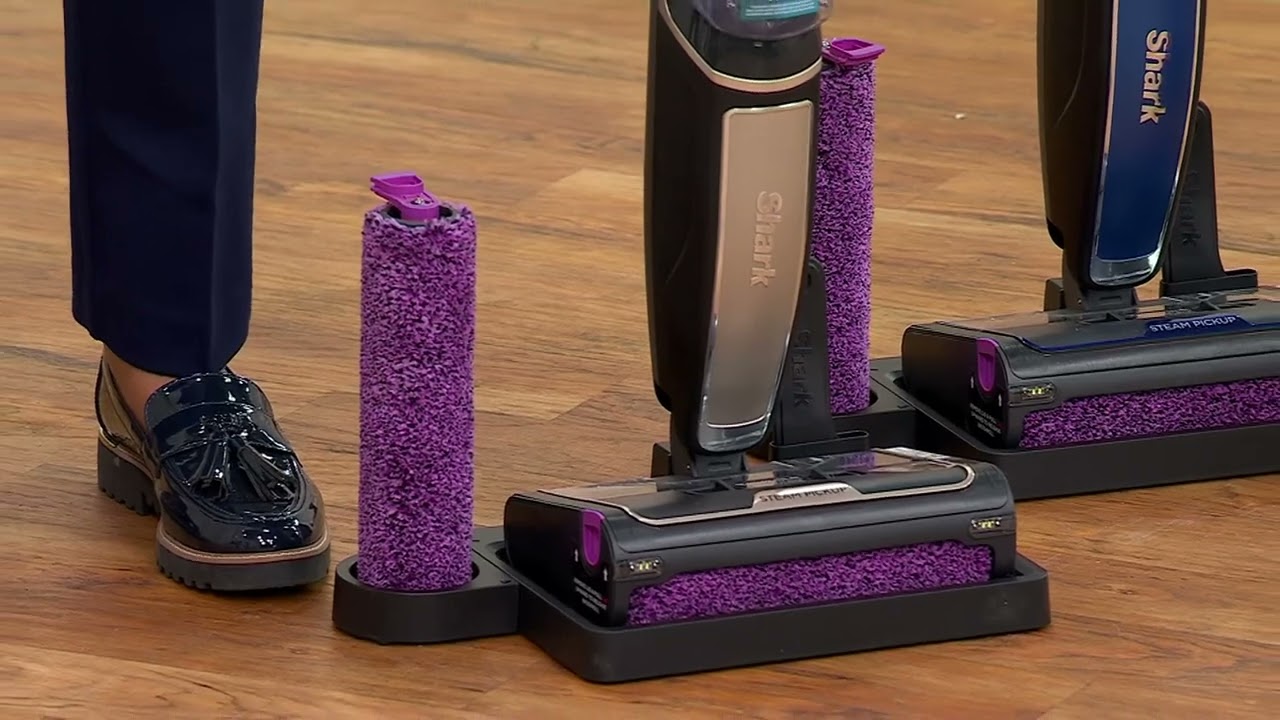 Shark Steam Pickup Hard Floor Cleaning System w/ 2 Brushrolls on QVC