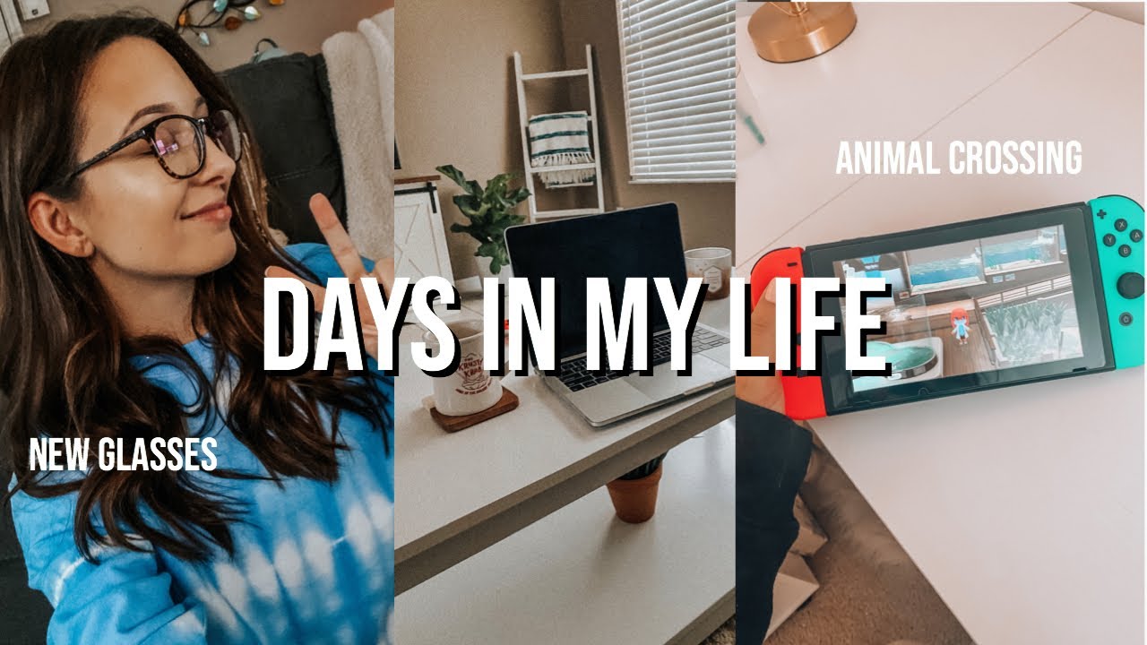 VLOG: new glasses, home workout, online classes, social distancing