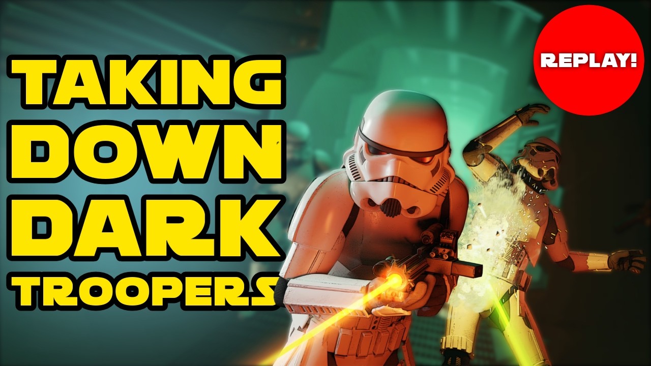 Dark Forces: Taking Out the Dark Troopers! (LIVE)