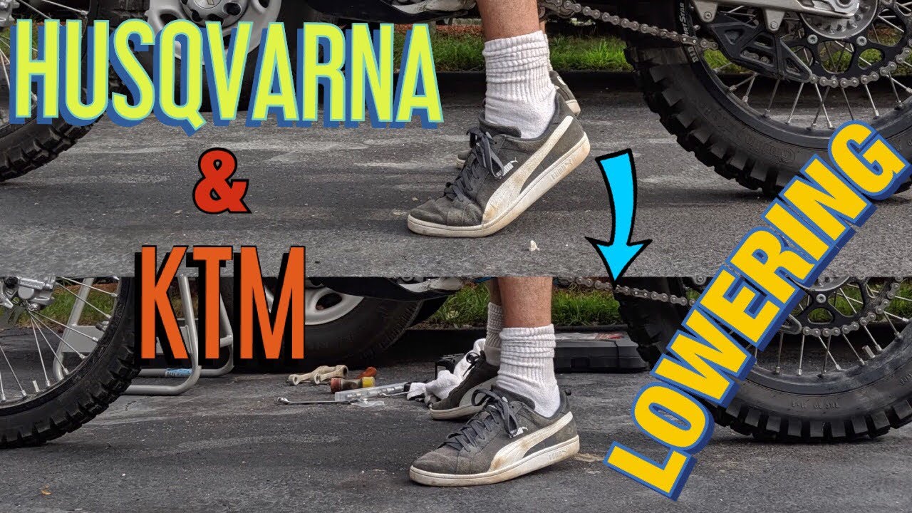 How to Lower A Husqvarna Or KTM
