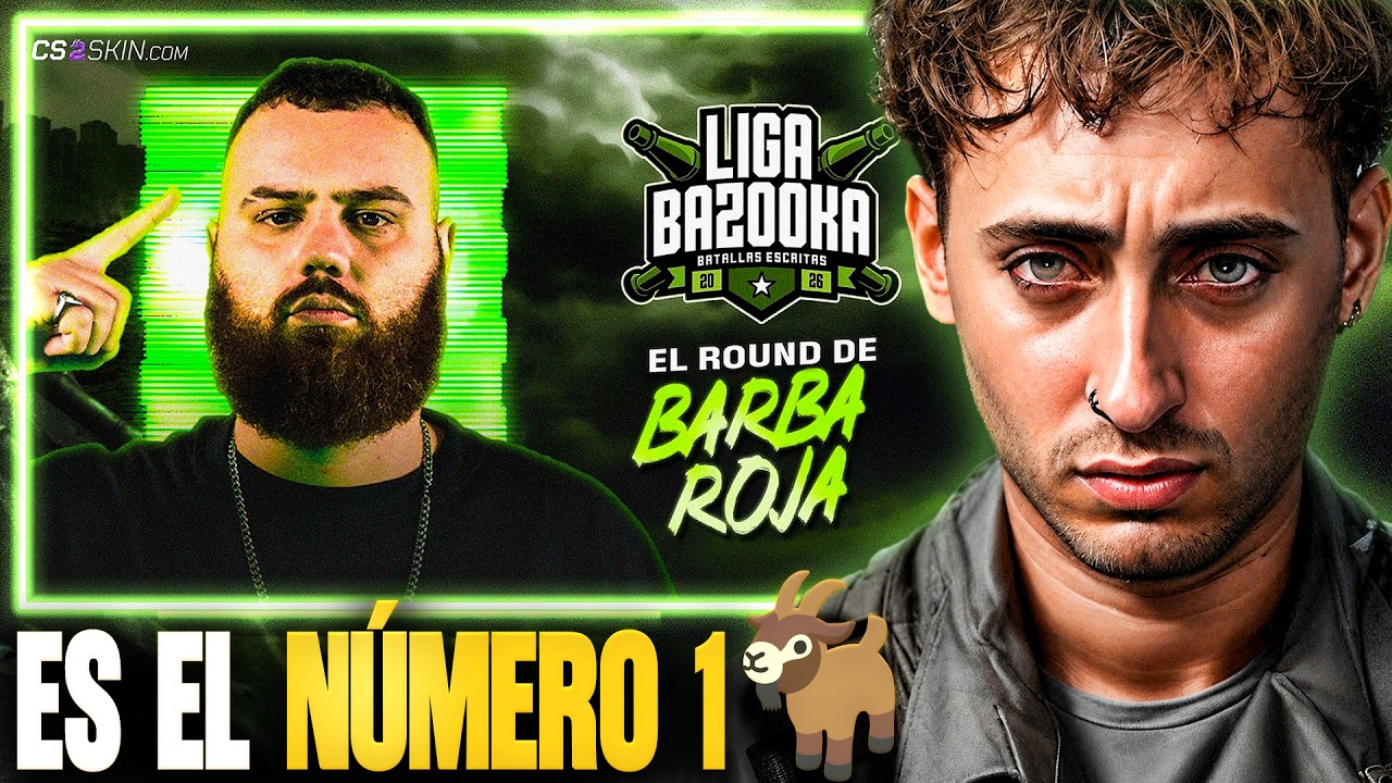 SI TE R&Iacute;ES PIERDES 🤣 BLON reacciona a BARBA ROJA en LIGA BAZOOKA
