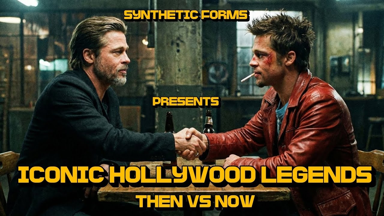Iconic Hollywood Legends (Then vs Now)