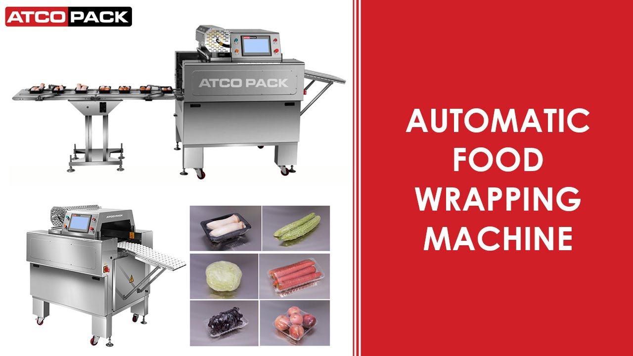 Automatic Food Wrapping Machine | Tray Wrapper | ATCOPACK