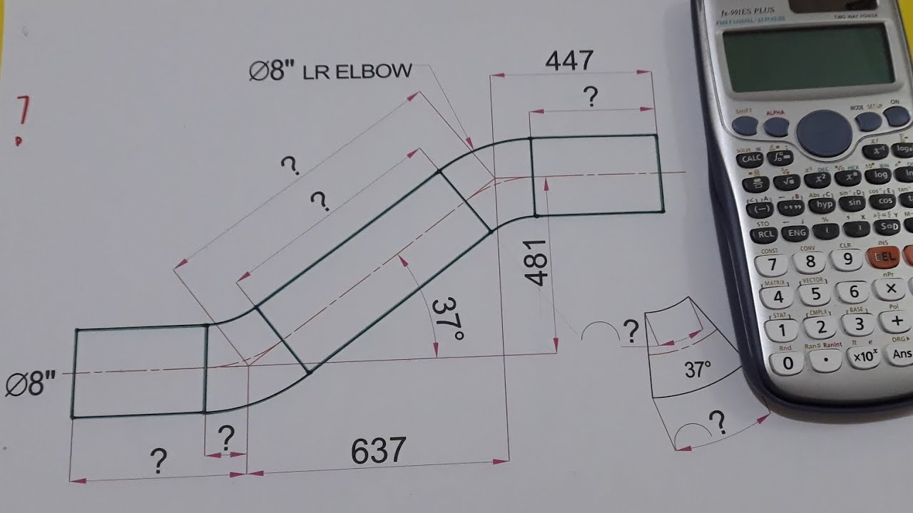 SPECIAL ELBOW/PIPE SPOOL COMPUTATION,formula