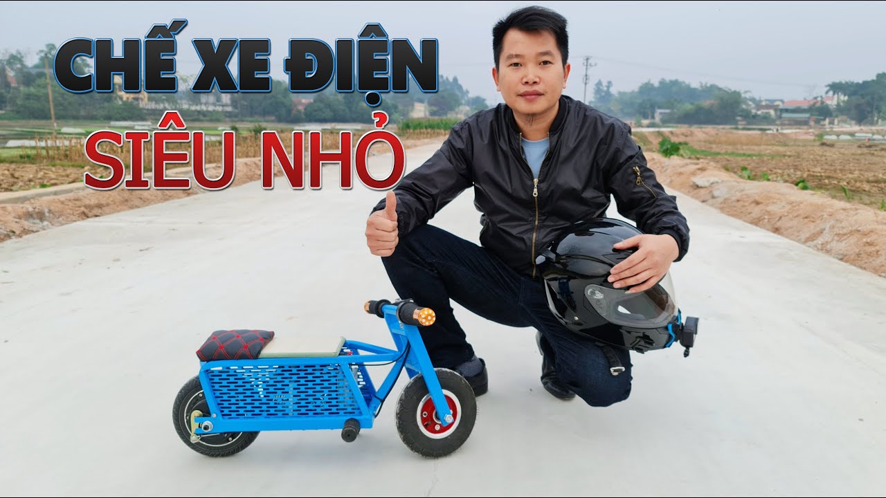 Chế Xe Điện Siêu Mini 24v 350w