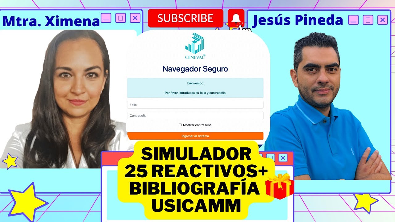 USICAMM 2025 ¡SIMULADOR! reactivos de la bibliografia Promocion HORIZONTAL 2025