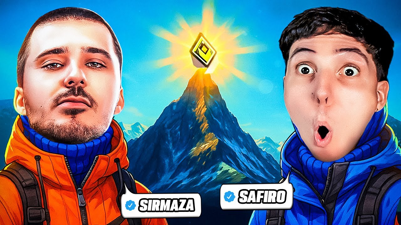 Jugué dúo con SirMaza hasta subir a RADIANT 🏆 | Safiro