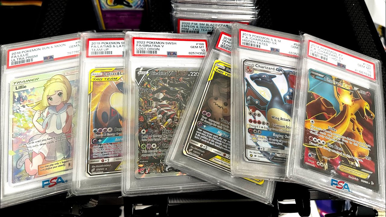 Do Graded Pokemon Cards Actually Increase In Value? How much? Slab Collection Audit