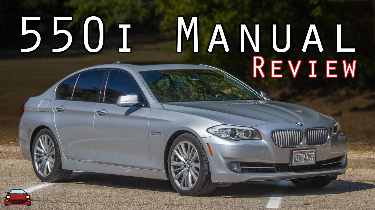 2012 BMW 550i Manual Review - A Twin-Turbo V8 Manual Business Sedan!