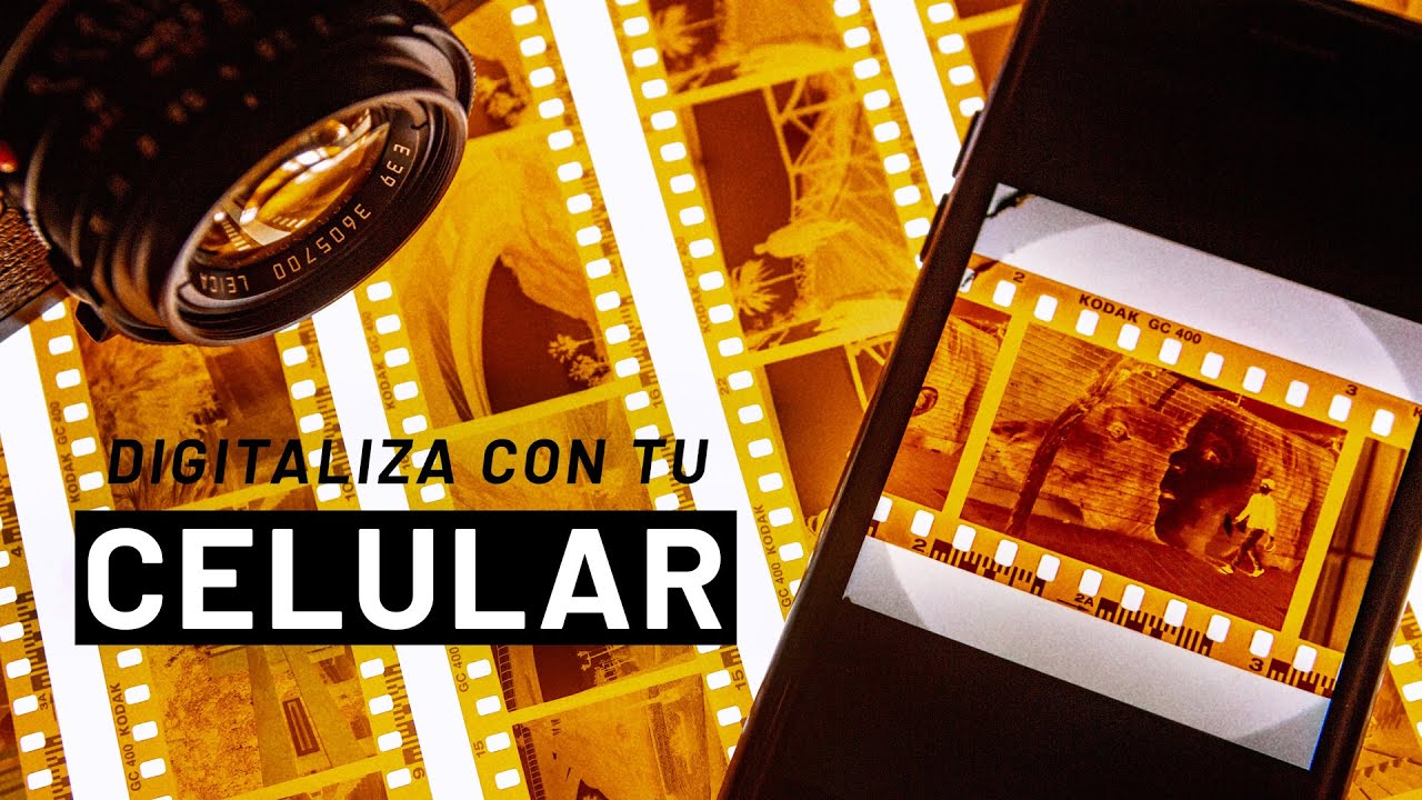 C&oacute;mo Digitalizar Negativos con tu Celular