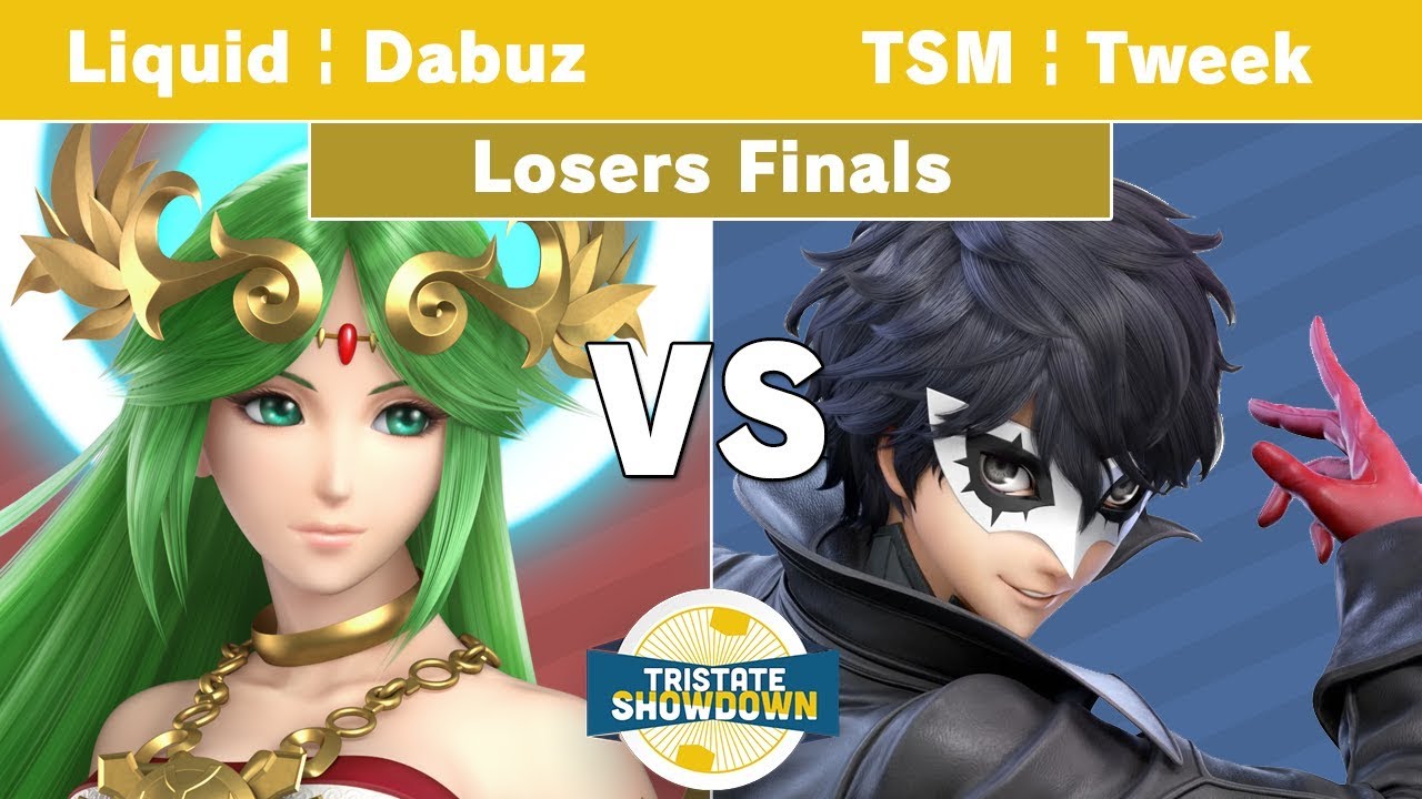Tristate Showdown - Dabuz (Palutena) Vs. Tweek (Joker) - Losers Finals - Smash Ultimate