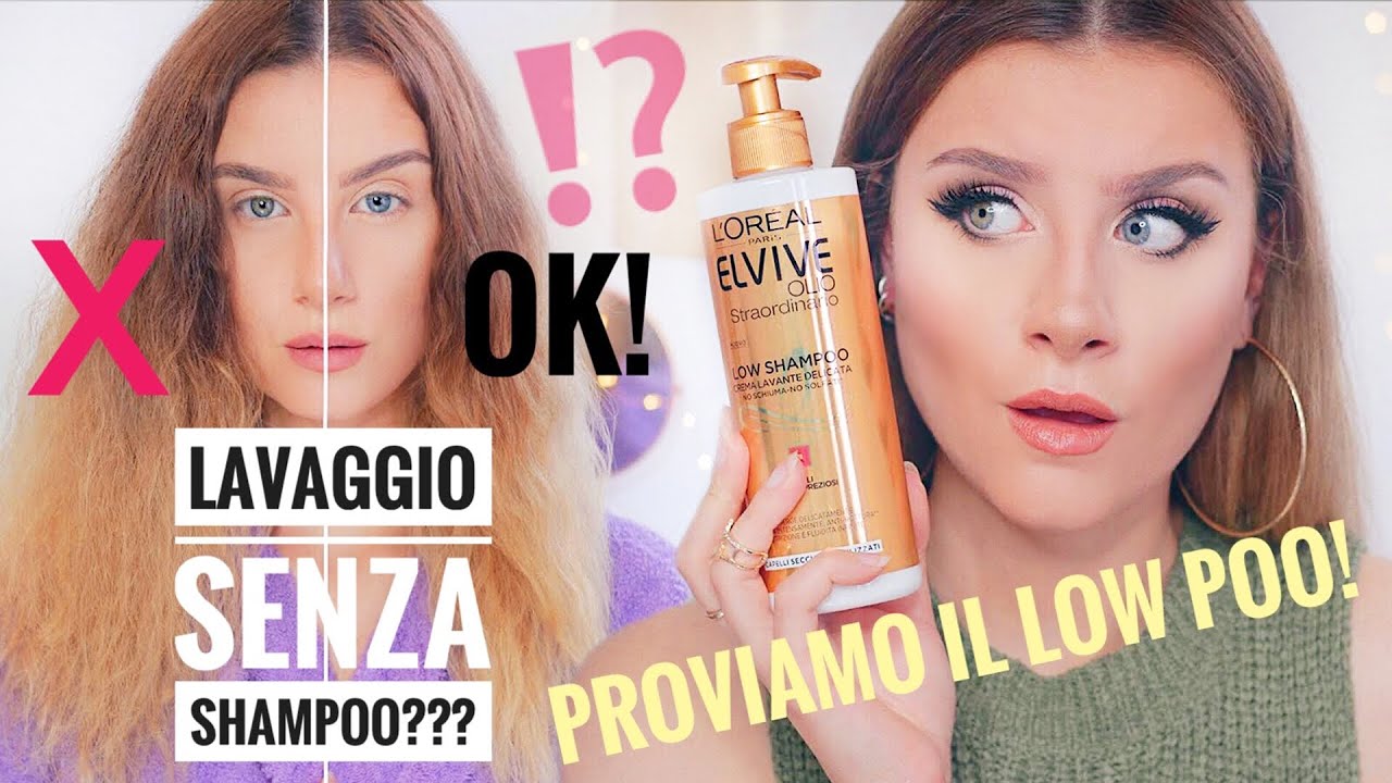 Lavare i capelli SENZA SHAMPOO??? Hair Routine per capelli secchi e crespi