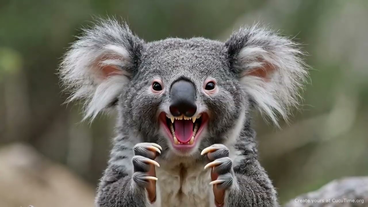 Zen Koala and the Cotton Candy Clouds