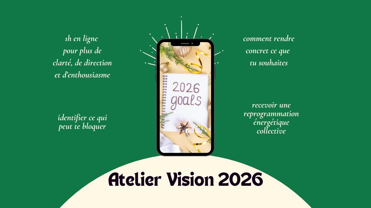 Atelier offert d'1h - Créer ta Vision