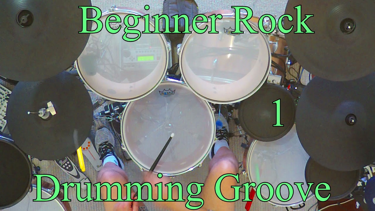 Beginner Rock Drumming Groove 1