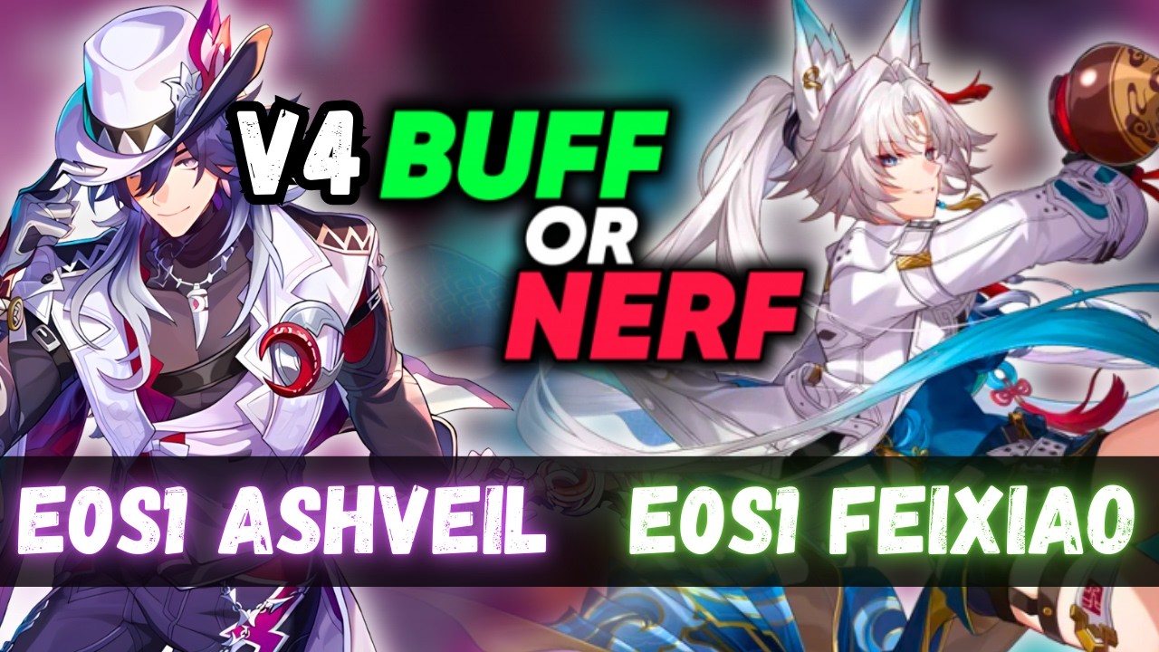 Ashveil V4 – Is He Still Feixiao’s Best Support? | MoC & AA | HSR 4.1
