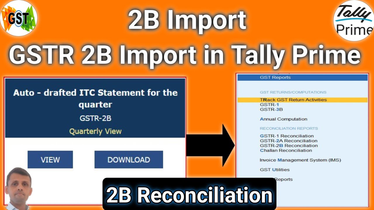 GSTR 2B Import in Tally Prime 6.2 | GSTR 2B Reconciliation in Tally Prime