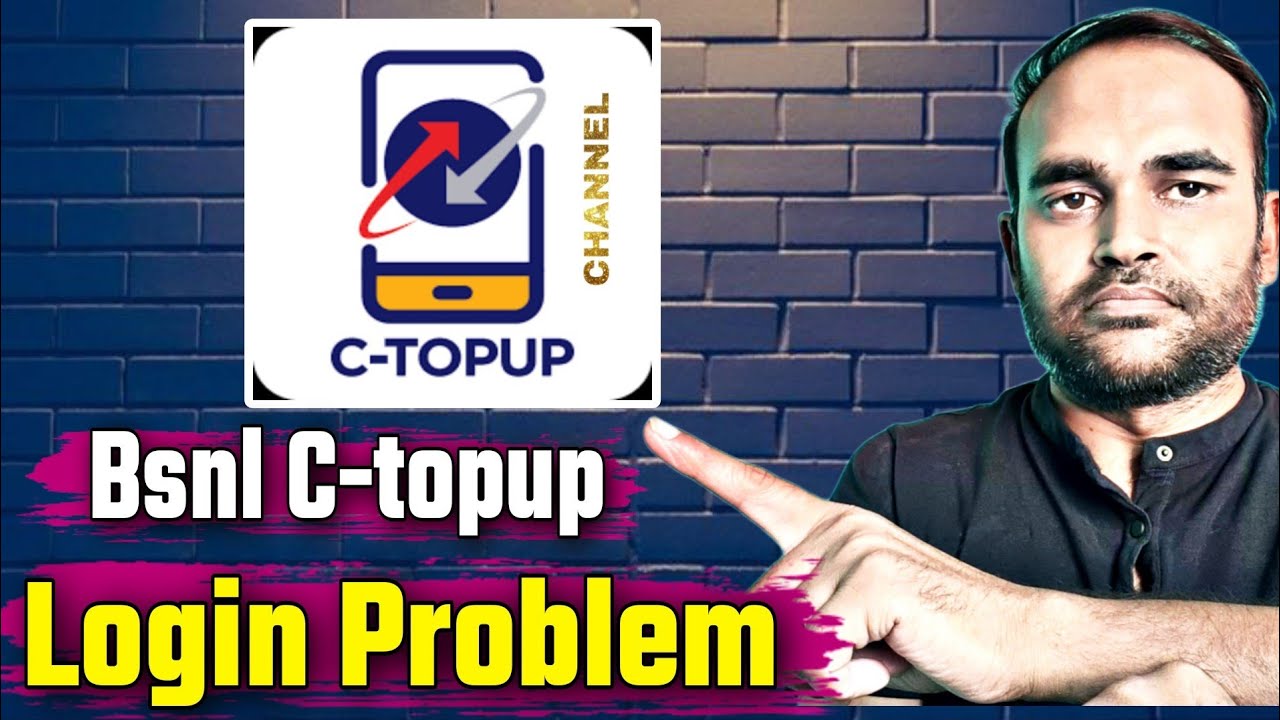bsnl ctopup login problem | bsnl channel ctopup | bsnl app login problem | bsnl otp problem