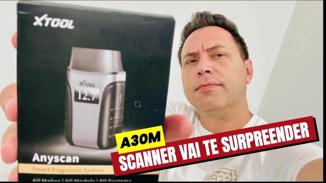 Descobri um Novo Scanner Automotivo Que Vai Surpreender Você! Xtool A30M Diagnostic System