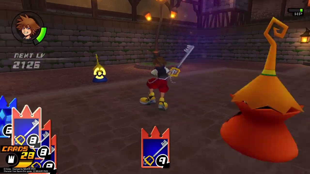 KINGDOM HEARTS Re chain OF Memories try to level up 99 in Traverse Town on #ps5 part 19