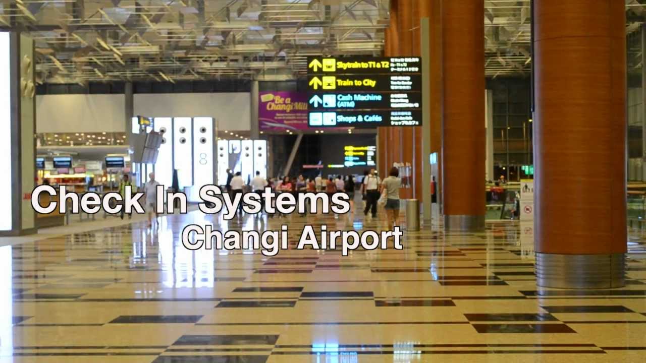 Changi Airport Passenger Check In systems